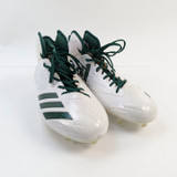 adidas adizero Football Cleat Men's White Used Multiple Sizes CLEA-015615