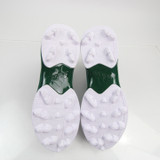 adidas Nasty Football Cleat Men's White/Green Used-CLEA-015619
