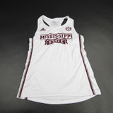 Mississippi State Bulldogs adidas Practice Jersey - Basketball Women's Used XS JRSY-010115