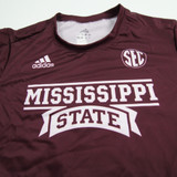 Mississippi State Bulldogs adidas Short Sleeve Shirt Women's Used XL TOPS-165317