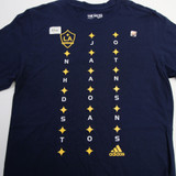 LA Galaxy adidas Go-To tee Short Sleeve Shirt Men's Multiple Sizes TOPS-165336