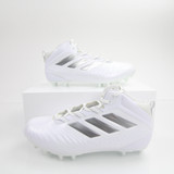 adidas Nasty Football Cleat Men's White Used 13-CLEA-015656