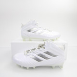adidas Nasty Football Cleat Men's White Used 13 CLEA-015657