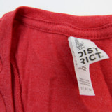 District Sleeveless Shirt Women's Red New without Tags S TOPS-165422