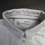 California Golden Bears Under Armour HeatGear Polo Women's Light Gray Used S TOPS-165475