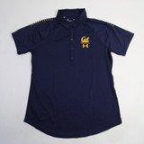 California Golden Bears Under Armour HeatGear Polo Women's Navy Used S TOPS-165479