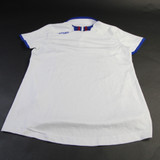Kansas Jayhawks adidas Climalite Polo Women's White Used M TOPS-165496