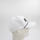Pacific Headwear Snap-Back Hat Unisex White Used OSFM HATS-015281
