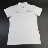 Missouri Tigers Nike Dri-Fit Polo Women's White New without Tags L TOPS-165513
