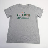 Miami Hurricanes adidas Short Sleeve Shirt Women's Multiple Sizes TOPS-165531