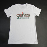 Miami Hurricanes adidas Short Sleeve Shirt Women's Multiple Sizes TOPS-165537