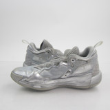 adidas Dame Basketball Shoe Men's Silver Used 12-SHOE-020655