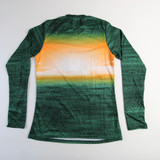 Miami Hurricanes adidas Long Sleeve Shirt Women's Black/Orange New XS-TOPS-165603