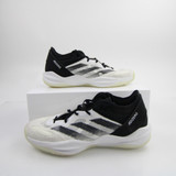 adidas adizero Basketball Shoe Men's White Used 14.5 SHOE-020669