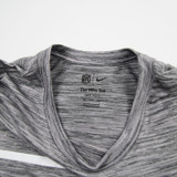 New York Jets Nike NFL On Field Short Sleeve Shirt Men's Gray/Heather New 3XL-TOPS-165641