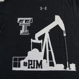 Texas Tech Red Raiders Under Armour HeatGear Short Sleeve Shirt Men's S TOPS-165663