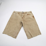 boohooMAN Casual Shorts Men's Tan Used 38-SHOR-035843