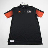 Philadelphia Flyers adidas Polo Men's Black New with Tags S TOPS-165680