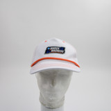 Unbranded Snap-Back Hat Unisex White Used OSFM HATS-015283