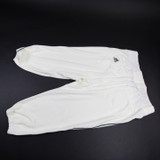 Miami Hurricanes adidas Baseball Pants Men's Cream/Dark Green Used-PNTS-034298