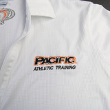Pacific Tigers Port Authority Polo Women's White Used XL-TOPS-165913