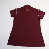 Minnesota Golden Gophers Nike Dri-Fit Polo Women's Maroon/White Used M-TOPS-165922