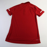 NC State Wolfpack adidas Polo Women's Red Used S TOPS-165974