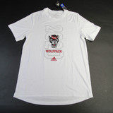 NC State Wolfpack adidas Climalite Short Sleeve Shirt Men's Multiple Sizes TOPS-165980