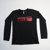 Nebraska Cornhuskers adidas Climalite Long Sleeve Shirt Women's Black Used XS TOPS-166015