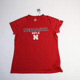Nebraska Cornhuskers adidas Climalite Short Sleeve Shirt Women's Multiple Sizes TOPS-166017
