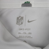 New York Jets Nike NFL On Field Dri-Fit Polo Men's White Used Multiple Sizes TOPS-166018