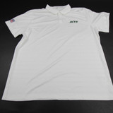 New York Jets Nike NFL On Field Dri-Fit Polo Men's White Used Multiple Sizes TOPS-166018