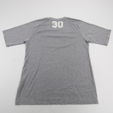 Miami RedHawks adidas Short Sleeve Shirt Men's Gray/Heather Used XS-TOPS-166019