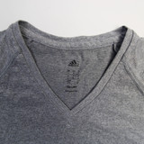 Nebraska Cornhuskers adidas Climalite Short Sleeve Shirt Women's Gray Used S-TOPS-166022