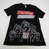 Canvas Short Sleeve Shirt Men's Black Used Multiple Sizes TOPS-166028