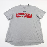 Nebraska Cornhuskers adidas Creator Short Sleeve Shirt Men's New without Tags M TOPS-166029