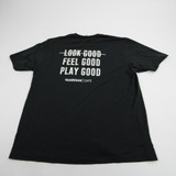 A4 Short Sleeve Shirt Men's Black Used XL TOPS-166062