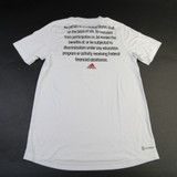 Rutgers Scarlet Knights adidas Creator Short Sleeve Shirt Men's White New S-TOPS-166074
