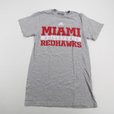 Miami RedHawks adidas Go-To tee Short Sleeve Shirt Men's Used Multiple Sizes TOPS-166080