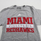 Miami RedHawks adidas Go-To tee Short Sleeve Shirt Men's Used Multiple Sizes TOPS-166080