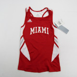 Miami RedHawks adidas Climacool Sleeveless Shirt Women's Red New with Tags S TOPS-166088
