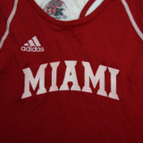 Miami RedHawks adidas Sleeveless Shirt Women's Red Used Multiple Sizes TOPS-166091