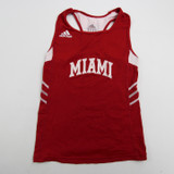 Miami RedHawks adidas Sleeveless Shirt Women's Red Used Multiple Sizes TOPS-166094