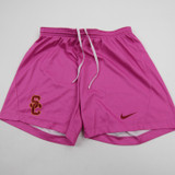USC Trojans Nike Practice Shorts Women's Pink Used Multiple Sizes SHOR-035870