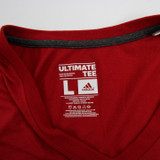 Miami RedHawks adidas Ultimate Tee Short Sleeve Shirt Women's Red Used L TOPS-166099