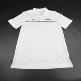 UConn Huskies Nike Dri-Fit Polo Men's White Used S TOPS-166107