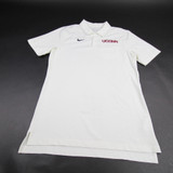 UConn Huskies Nike Dri-Fit Polo Men's White Used S-TOPS-166108