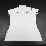 UConn Huskies Nike Dri-Fit Polo Women's White Used Multiple Sizes TOPS-166124