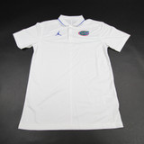 Florida Gators Air Jordan Polo Men's White Used XS TOPS-166131