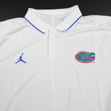 Florida Gators Air Jordan Polo Men's White New without Tags 3XL TOPS-166156